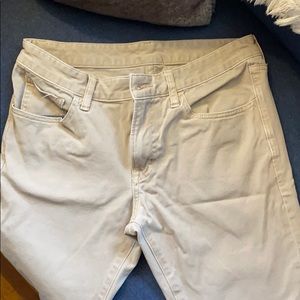 Uniqlo - 30 x 32 khaki denim’s - slim